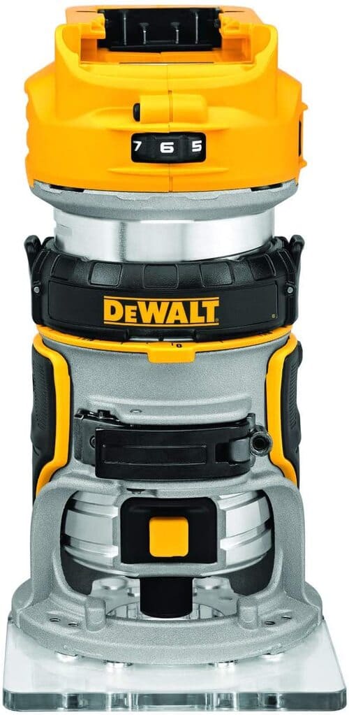 3 DEWALT XR Cordless Router, Brushless, Tool Only (DCW600B)